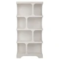 ΛΕΥΚΗ MDF ΡΑΦΙΕΡΑ  85Χ37Χ180ΕΚ