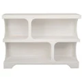 WHITE MDF TV CABINET 120X37X85CM