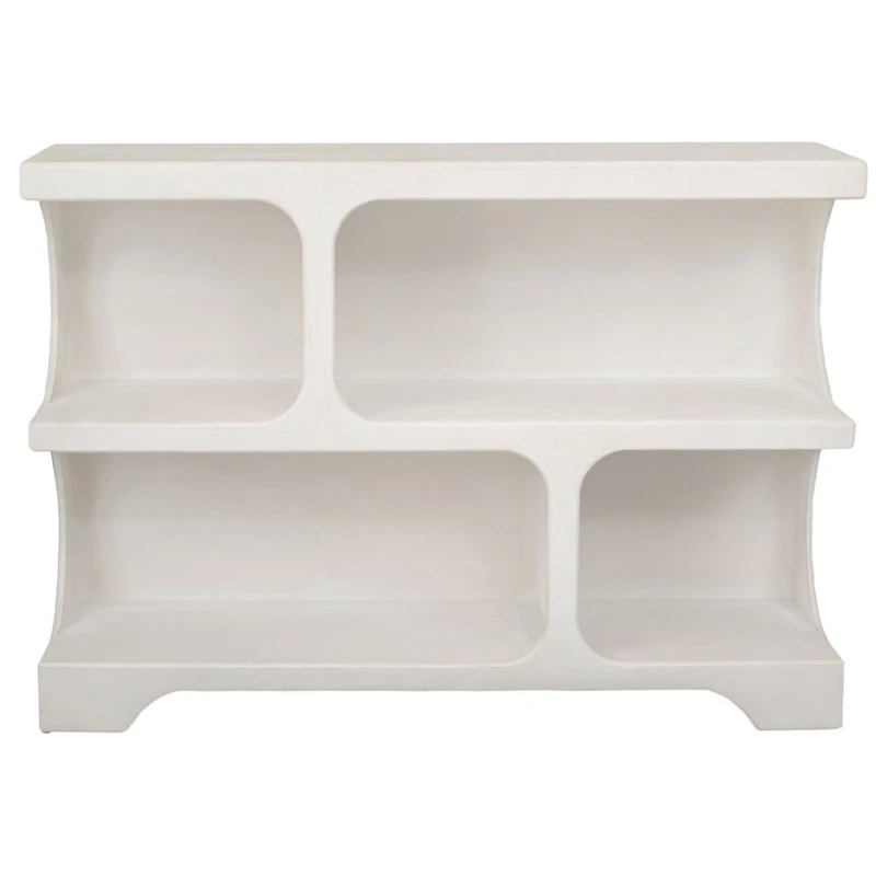 WHITE MDF TV CABINET 120X37X85CM