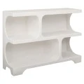 WHITE MDF TV CABINET 120X37X85CM