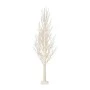 ILLUMINATED XMAS TREE 210CM WITH 1100 WARM WHITE LED ON WHITE METAL BASE 25X25CM