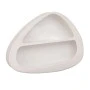 WHITE MFD WALL SHELF WITH IRREGULAR SHAPE 107X18X81CM