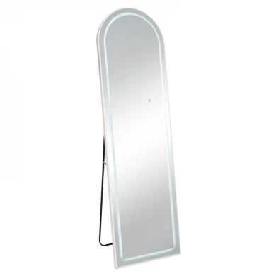 ΛΕΥΚΟΣ ΜΕΤΑΛΛΙΚΟΣ ΚΑΘΡΕΦΤΗΣ ΔΑΠΕΔΟΥ ΜΕ LED 50Χ170ΕΚ