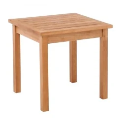 LUGANO Table 45x40 Impregnation Natural, Beech LUGANO Table 45x40 Impregnation Natural, Beech