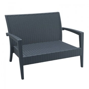 ΜΑΙΑΜΙ DARK GREY ΚΑΝΑΠΕΣ 128Χ77Χ89εκ. ΠΟΛ/ΝΙΟΥ - 53.0054