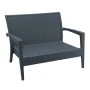 ΜΑΙΑΜΙ DARK GREY ΚΑΝΑΠΕΣ 128Χ77Χ89εκ. ΠΟΛ/ΝΙΟΥ - 53.0054