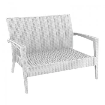 ΜΑΙΑΜΙ WHITE ΚΑΝΑΠΕΣ 128Χ77Χ89εκ. ΠΟΛ/ΝΙΟΥ - 53.0080