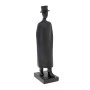 BLACK POLYRESIN MAN FIGURE WITH HAT 12X40CM