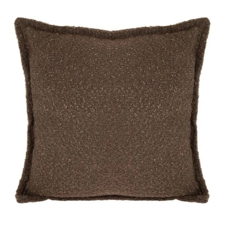 DECO BROWN CUSHION 43x43CM