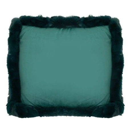 DECO GREEN CUSHION 43x43CM