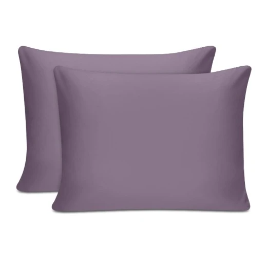 Μαξιλαροθήκες ύπνου Tonne Cotton Box Σετ 2 τμχ χρώμα dusty rose 50x70εκ.
