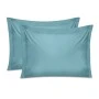 Μαξιλαροθήκες ύπνου Tonne Cotton Box Σετ 2 τμχ χρώμα μέντα 50x70+5εκ.