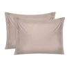 Tonne sleeping pillowcases Set of 2 pcs beige color 50x80+5cm.