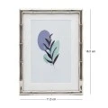 PLATED PHOTO FRAME IN SILVER COLOR 16,5X11,5CM