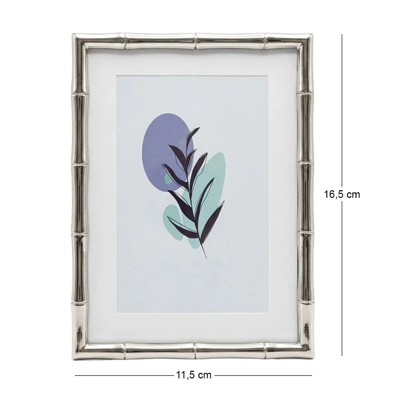 PLATED PHOTO FRAME IN SILVER COLOR 16,5X11,5CM