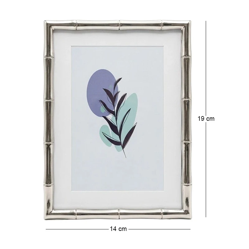 PLATED PHOTO FRAME IN SILVER COLOR 19X14CM