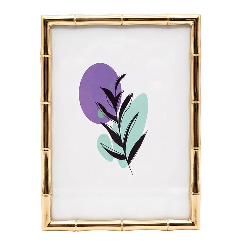 PLATED PHOTO FRAME IN GOLD COLOR 19X14CM