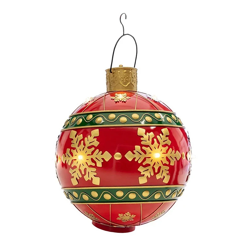METAL CHRISTMAS BAUBLE D60X95CM