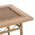 ΜΕΤΑΛΛΙΚΗ ΚΟΝΣΟΛΑ ΜΕ ΞΥΛΙΝΗ ΕΠΙΦΑΝΕΙΑ 120x35x75EK