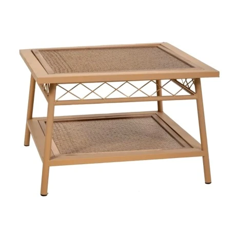 ΜΕΤΑΛΛΙΚΟ-ΞΥΛΙΝΟ ΤΡΑΠΕΖΙ 60x60x40EK
