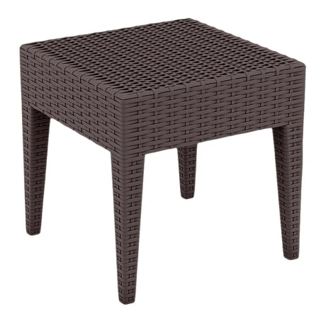 ΜΑΙΑΜΙ BROWN ΤΡΑΠΕΖΙ 45Χ45Χ45εκ. ΠΟΛ/ΝΙΟΥ - 53.0036