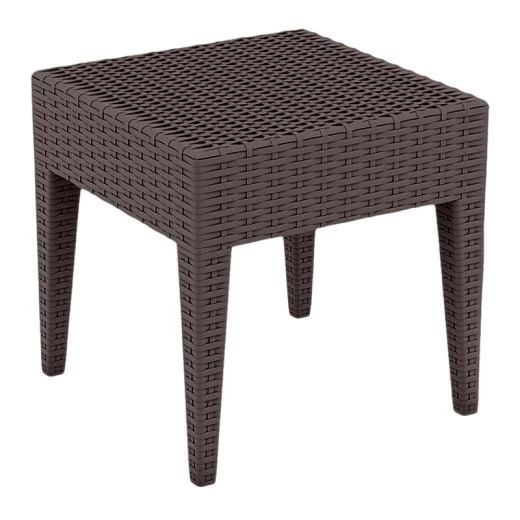 ΜΑΙΑΜΙ BROWN ΤΡΑΠΕΖΙ 45Χ45Χ45εκ. ΠΟΛ/ΝΙΟΥ - 53.0036