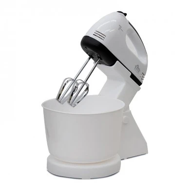 Mixer with bucket 250W in white color 19x18x29cm.