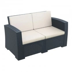 ΜΟΝΑΚΟ DARK GREY 2ΘΕΣ.ΚΑΝΑΠΕΣ ΜΕ ΜΑΞ. ΠΟΛ/ΝΙΟΥ - 53.0812