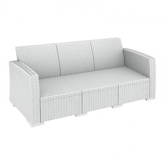 ΜΟΝΑΚΟ WHITE 3ΘΕΣΙΟΣ ΚΑΝΑΠΕΣ ΠΟΛ/ΝΙΟΥ - 53.0162