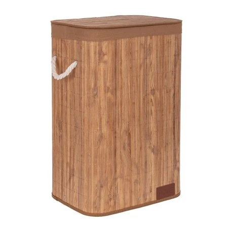 NATURAL BAMBOO LAUNDRY BASKET 40X30X60CM