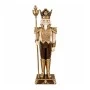 XMAS 
BEIGE BROWN POLYRESIN NUTCRACKER WITH GENERAL UNIFORM 53X46X180CM