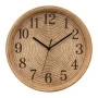 PLASTIC WALL CLOCK IN BEIGE COLOR D30X4,5CM