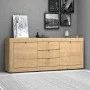 Ocean Megapap melamine buffet in sonoma color 240x45x86cm.