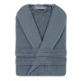Bathrobe with collar Cappa 360gr/m² Medium color indigo blue