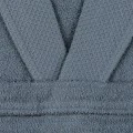 Bathrobe with collar Cappa 360gr/m² Medium color indigo blue