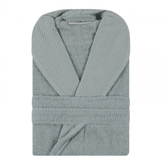 Μπουρνούζι με γιακά Cappa Capa Home 360gr/m² Medium χρώμα μέντα