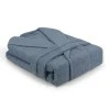 Bathrobe with collar Cappa 360gr/m² XLarge color indigo blue