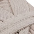 Bathrobe with collar Cappa 360gr/m² XXLarge color cappuccino