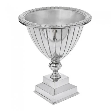 NICKEL PLANTER POT 25X30CM