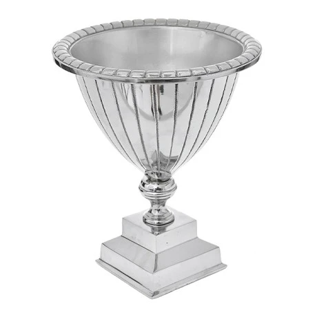 NICKEL PLANTER POT 25X30CM