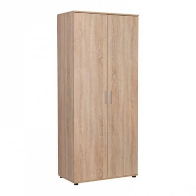 Trendline Megapap 2 doors melamine wardrobe in sonoma color 80x47x187cm.