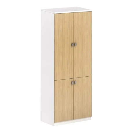 THESIS Cabinet 80x40x200cm Beech/White