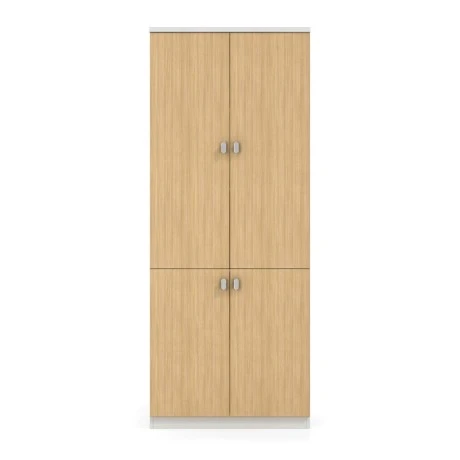 THESIS Cabinet 80x40x200cm Beech/White