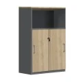 PROGRESS  Cabinet With Shelf Elm/Grey