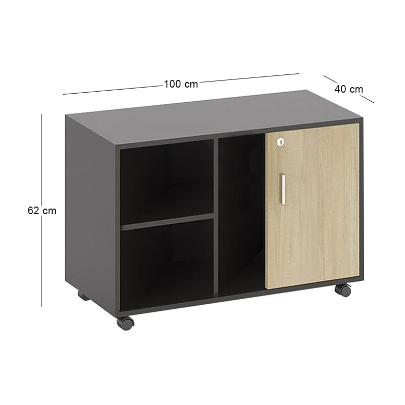 PROJECT Side Cabinet  Sonoma/Grey