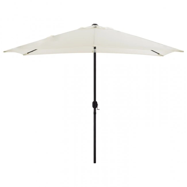 ΟΜΠΡΕΛΑ ΑΛΟΥΜΙΝΙΟΥ CAMBELL HM6029.10 ΟΡΘΟΓΩΝΙΑ ΑΝΑΚΛΙΝΟΜΕΝΗ ΜΠΕΖ ΓΚΡΙ 262x170x253 εκ.