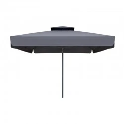 Juno Megapap professional umbrella aluminium frame fabric in anthracite color 3,5x3,5m