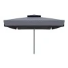 Juno Megapap professional umbrella aluminium frame fabric in anthracite color 4x4m