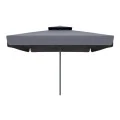 Juno Megapap professional umbrella aluminium frame fabric in anthracite color 4x4m