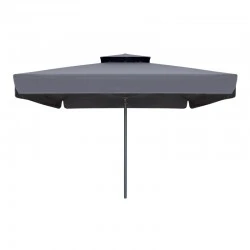 Juno Megapap professional umbrella aluminium frame fabric in anthracite color 4x4m Juno Megapap professional umbrella aluminium frame fabric in anthracite color 4x4m
